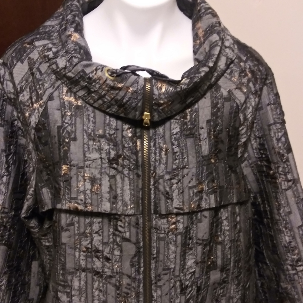 Erin London Gray, Gold Women's Jacket